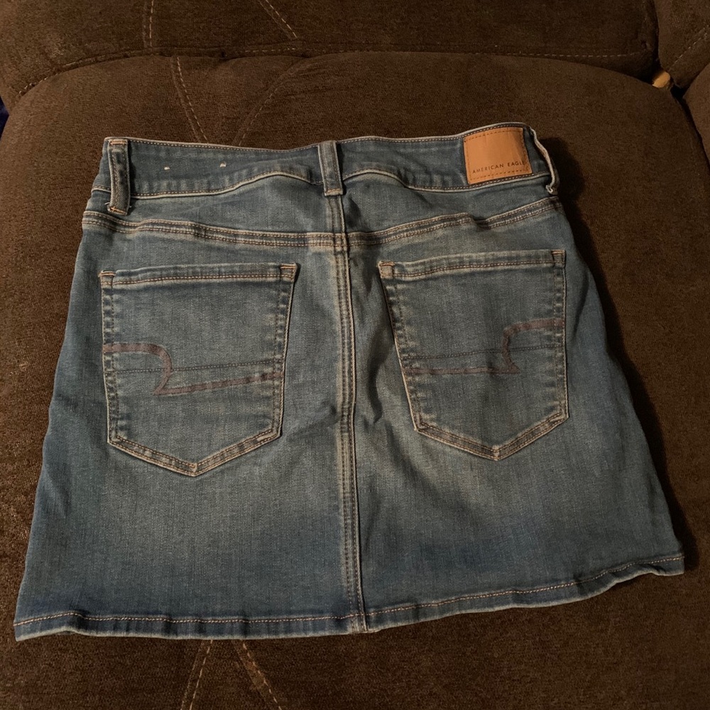 AE denim mini